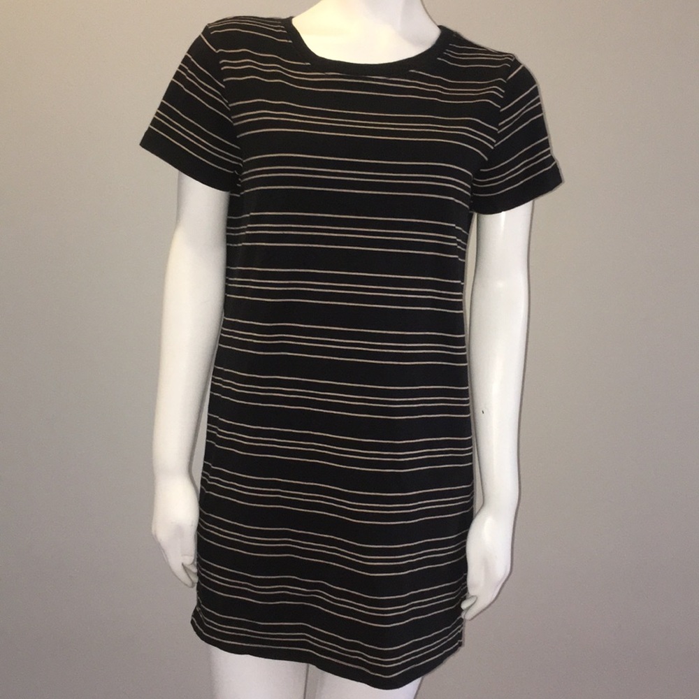 Black And White T Shirt Dress