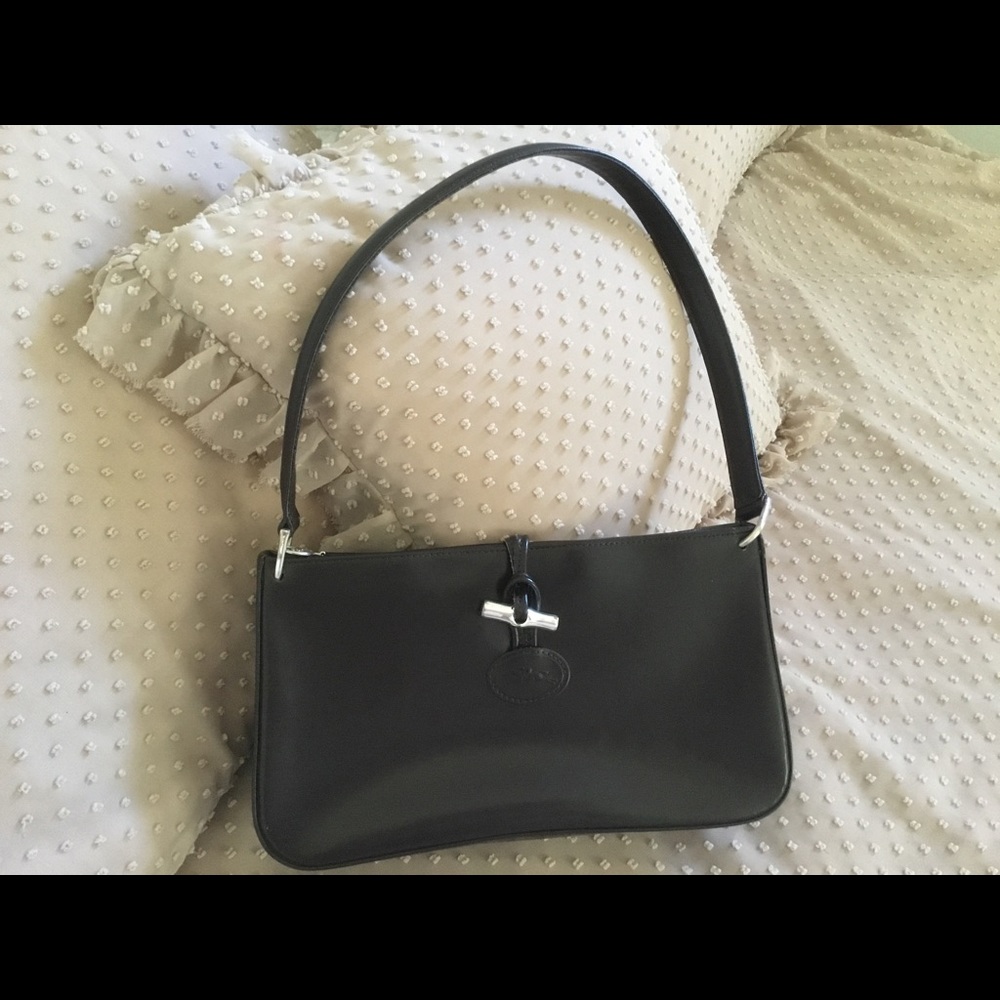 Genuine Longchamp Leather Handbag