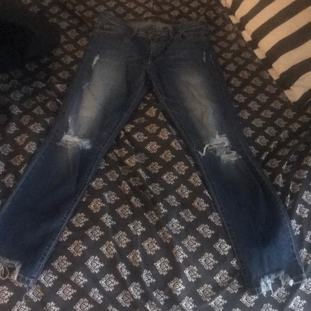 Flying Monkey Ankle Jeans