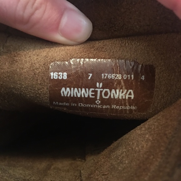 Brown moccasin boots - Picture 3 of 3