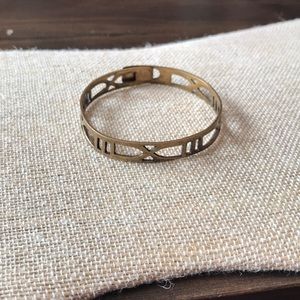 Noonday collection metric cuff mixed metal India