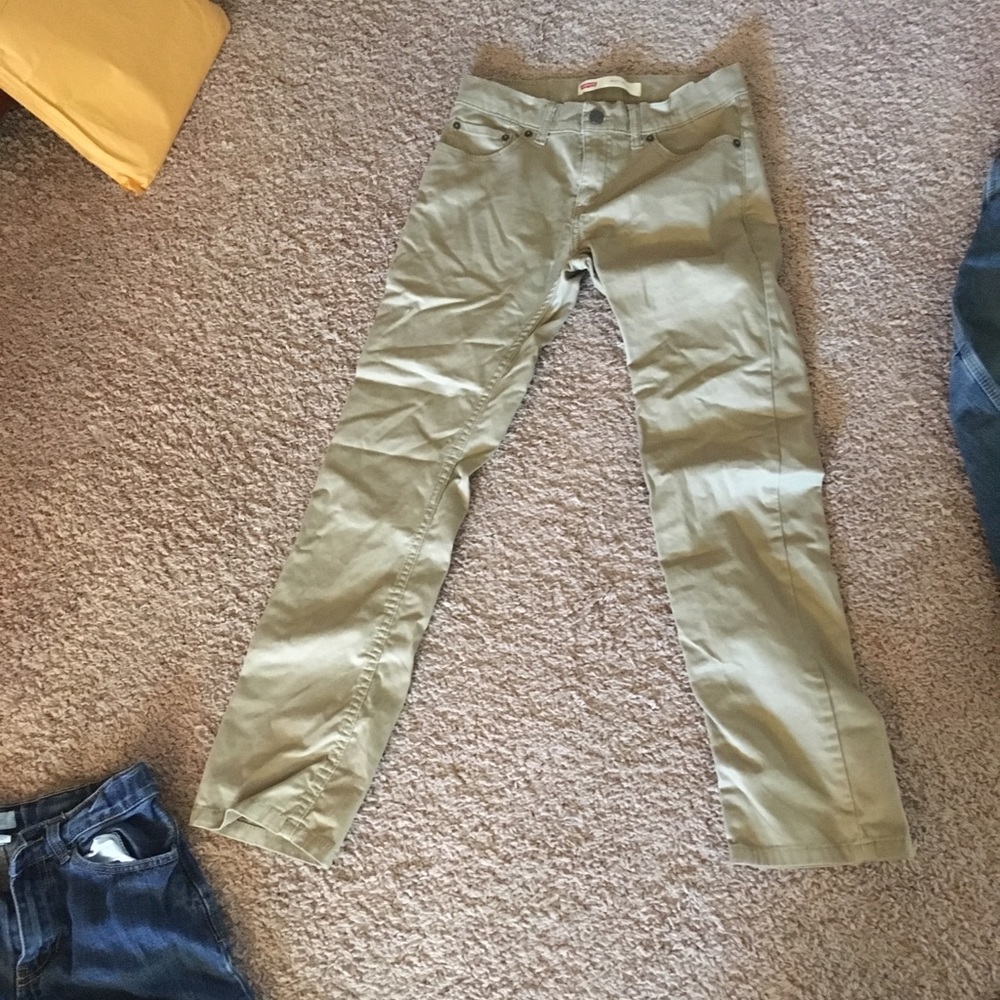 Levi 511 Slim Size 14 Reg light brown/tan jeans