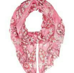 Vera Bradley Soft Fringe Scarf Blush Pink