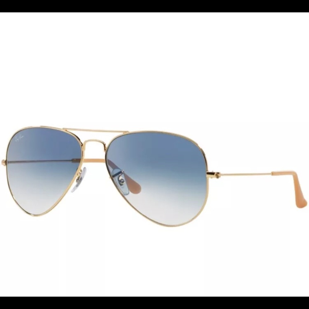 Ray Ban Aviator Blue Gradient Lenses 3025 58mm