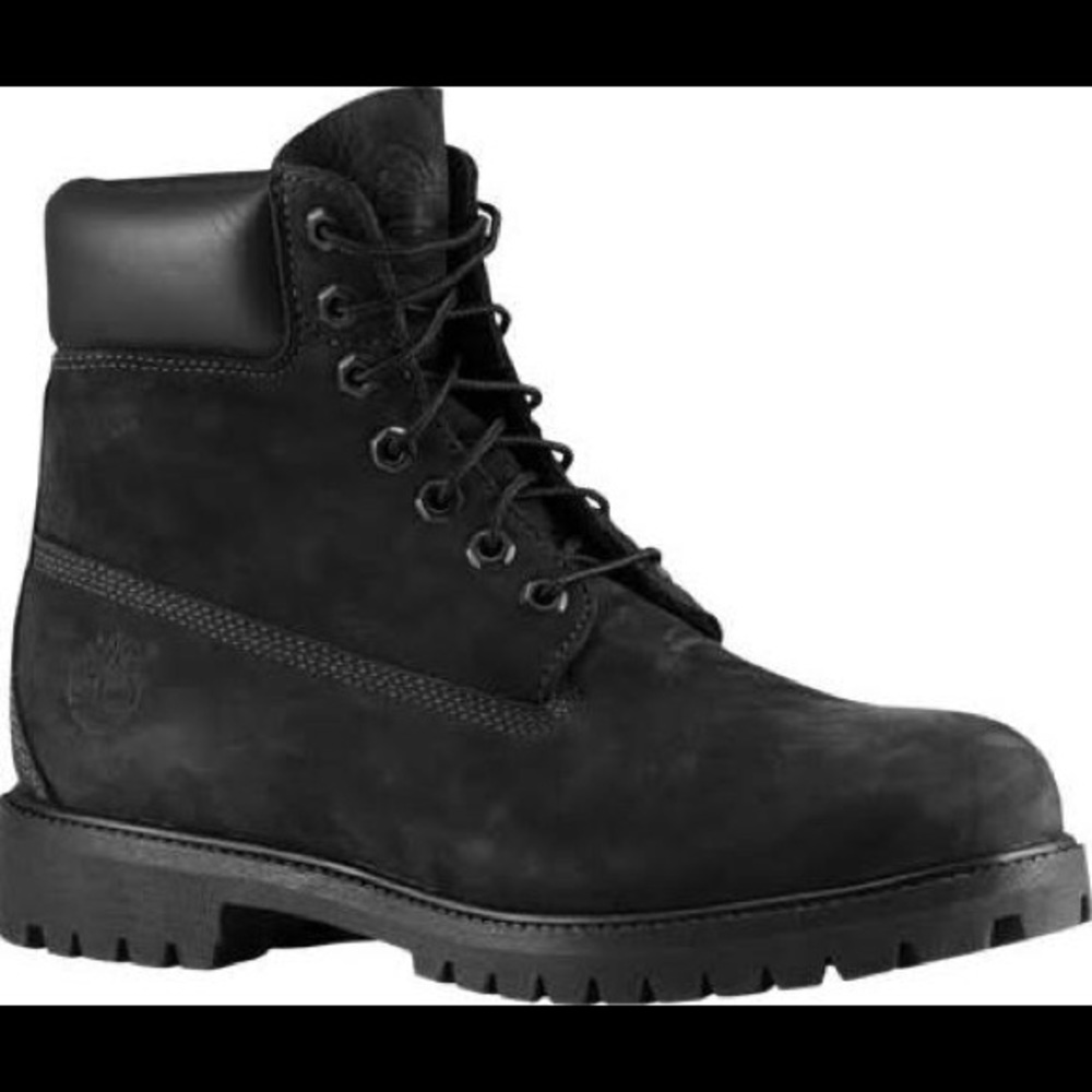 Black Timberland Boots
