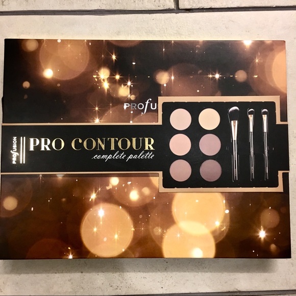 Profusion Cosmetics Makeup Brand New Contouring Kit With Brushes