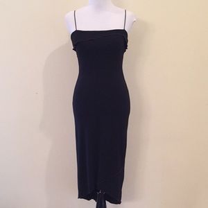 BYER TOO!  High low black dress