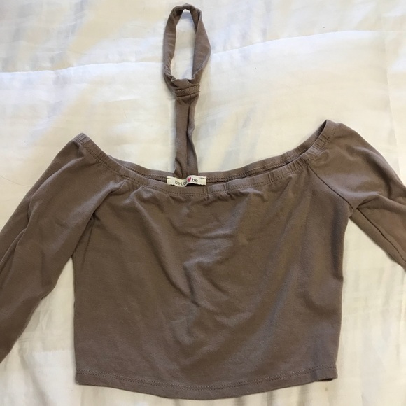 Choker, off the shoulder crop top - Picture 2 of 2