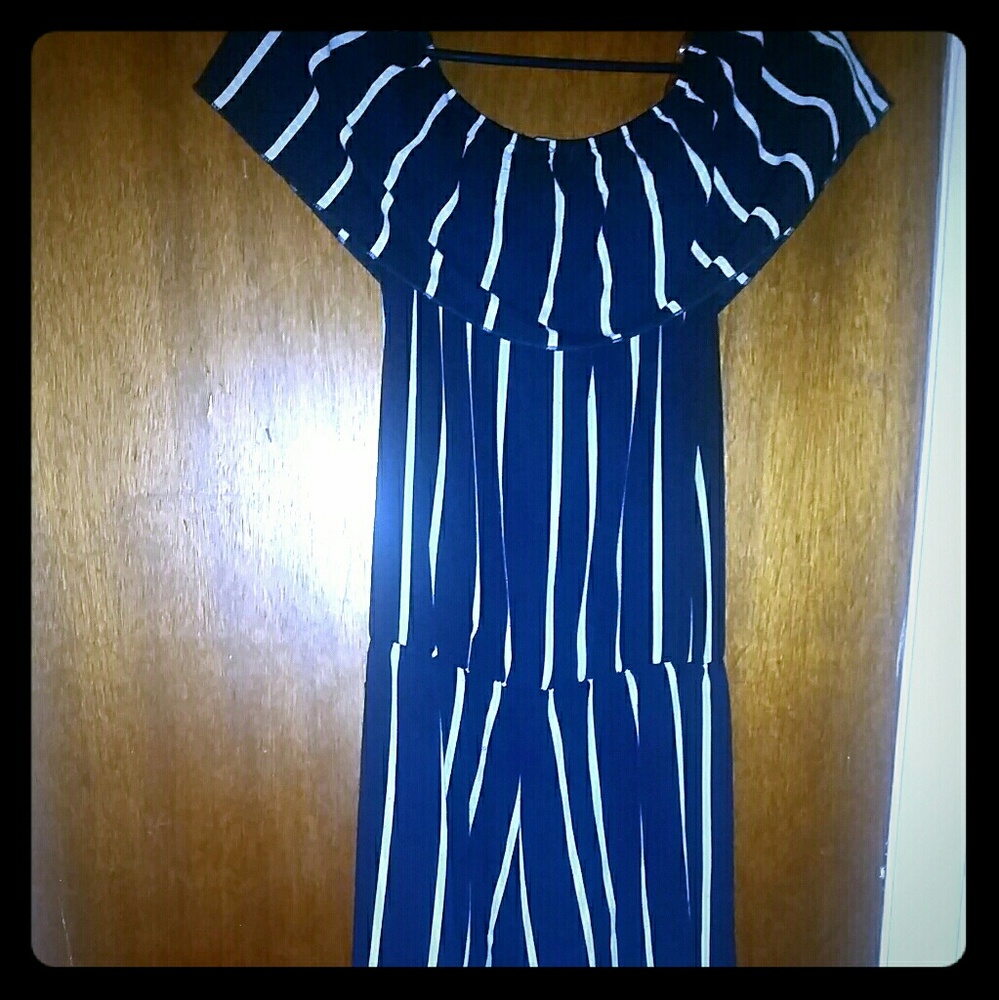 White in Blue Pant Jumper