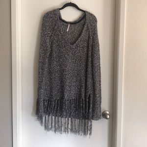 Free People Fringe Bottom sweater
