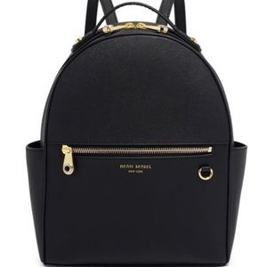 Henri Bendel West 57th Backpack in Black Leather
