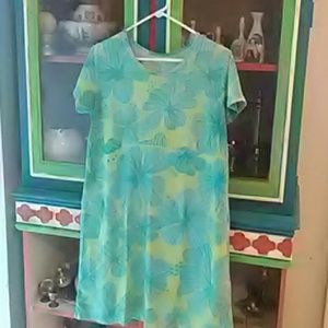 Lilly Pulitzer pullover dress gorgeous colors