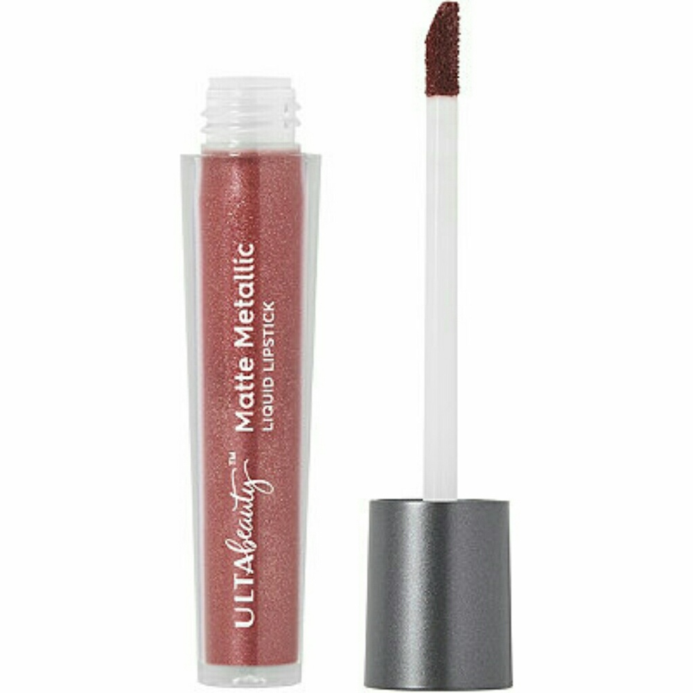 Ulta Matte Metallic Lipstick Sharp Edges-plum gold