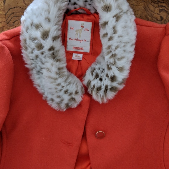 Fur collar coat - Picture 2 of 2