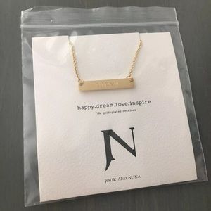 “ Dream “ Gold - Jook And Nona Necklace