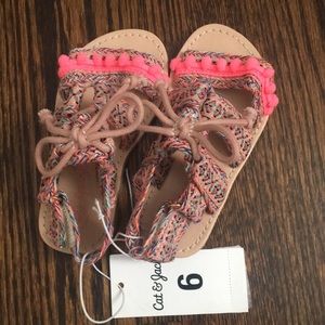 Toddler Size 6 Sandals