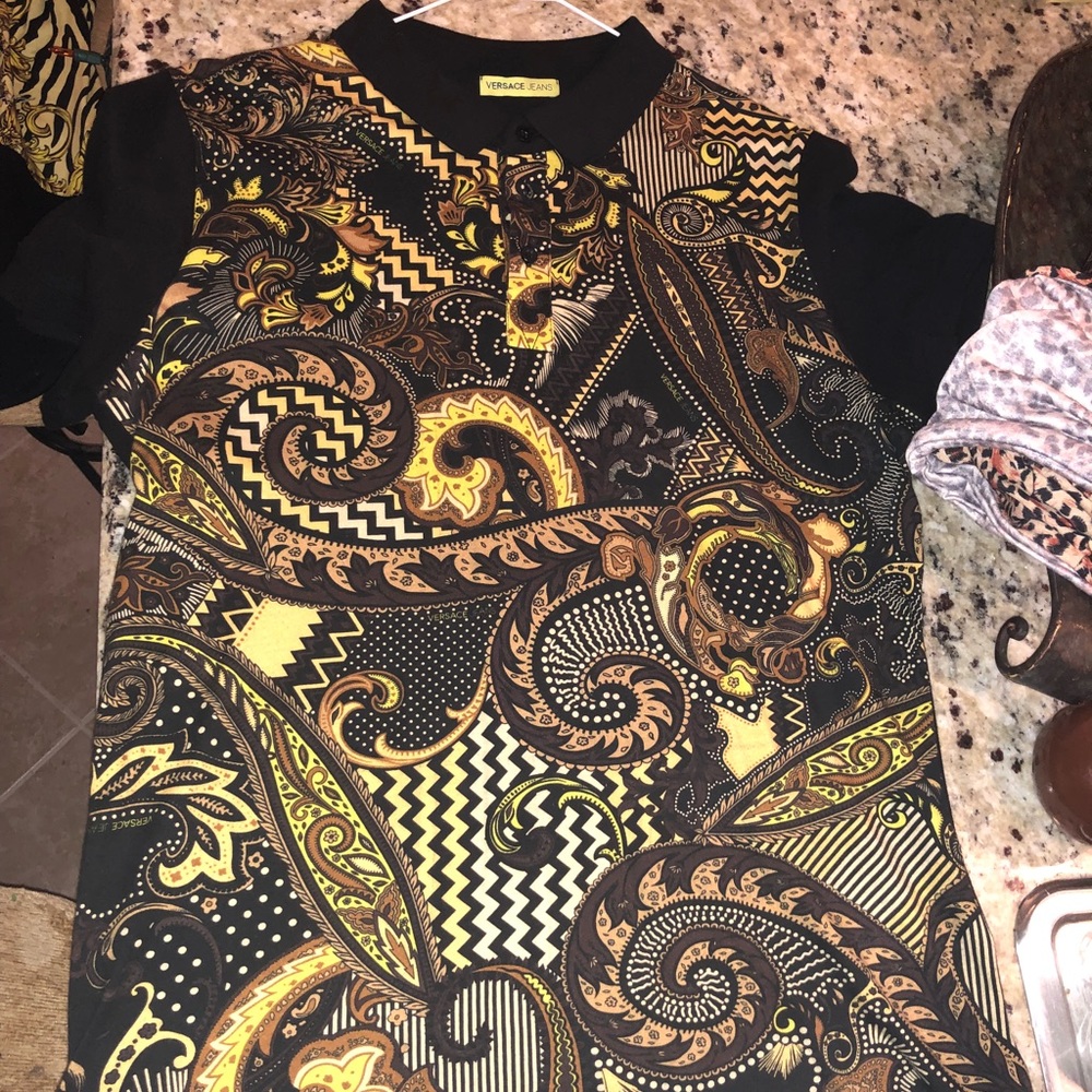 Aunthentic Versace Mans Polo Style Shirt