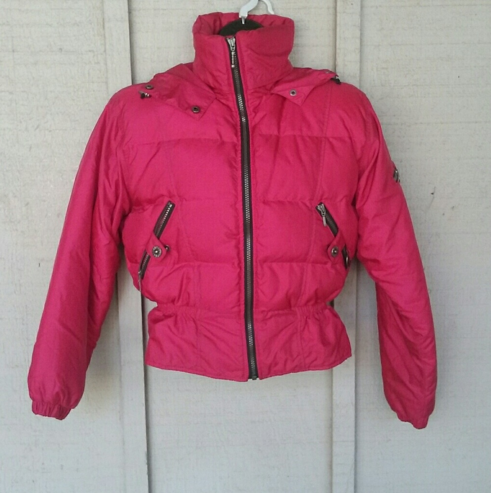 Nils Shiwear Girls Pink Coat Jacket Sz 4