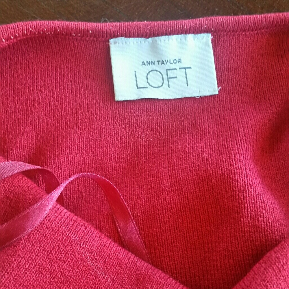 Loft Ribbed halter top