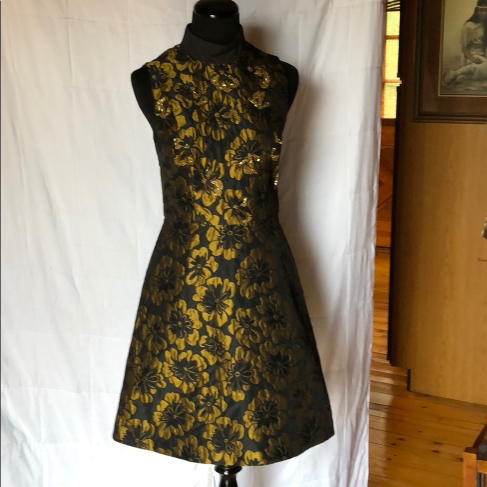 RACHEL Rachel Roy Dress in gold and black