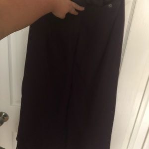 Purple bridesmaid dress