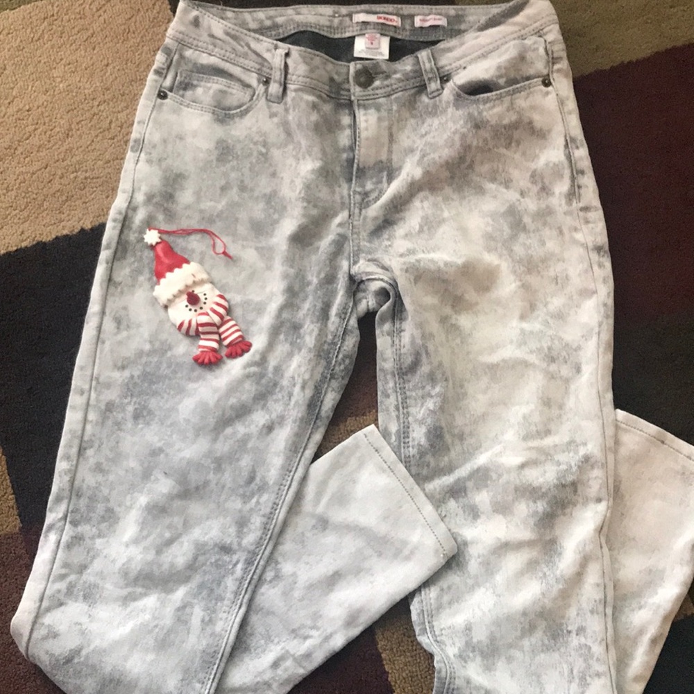 Bongo super soft skinny grey stone washed size 9