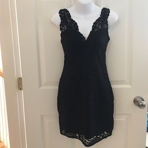 Top shop black dress