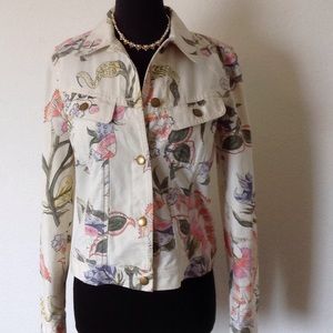 ralph lauren floral jacket