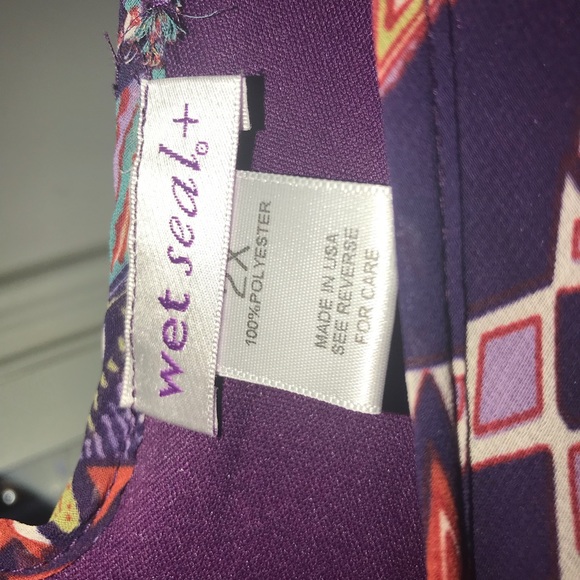 Wet seal plus size knee length dress. Size 2x - Picture 3 of 3