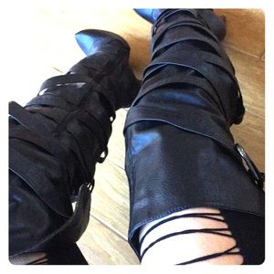 Sexy tall over the knee Bebe boots