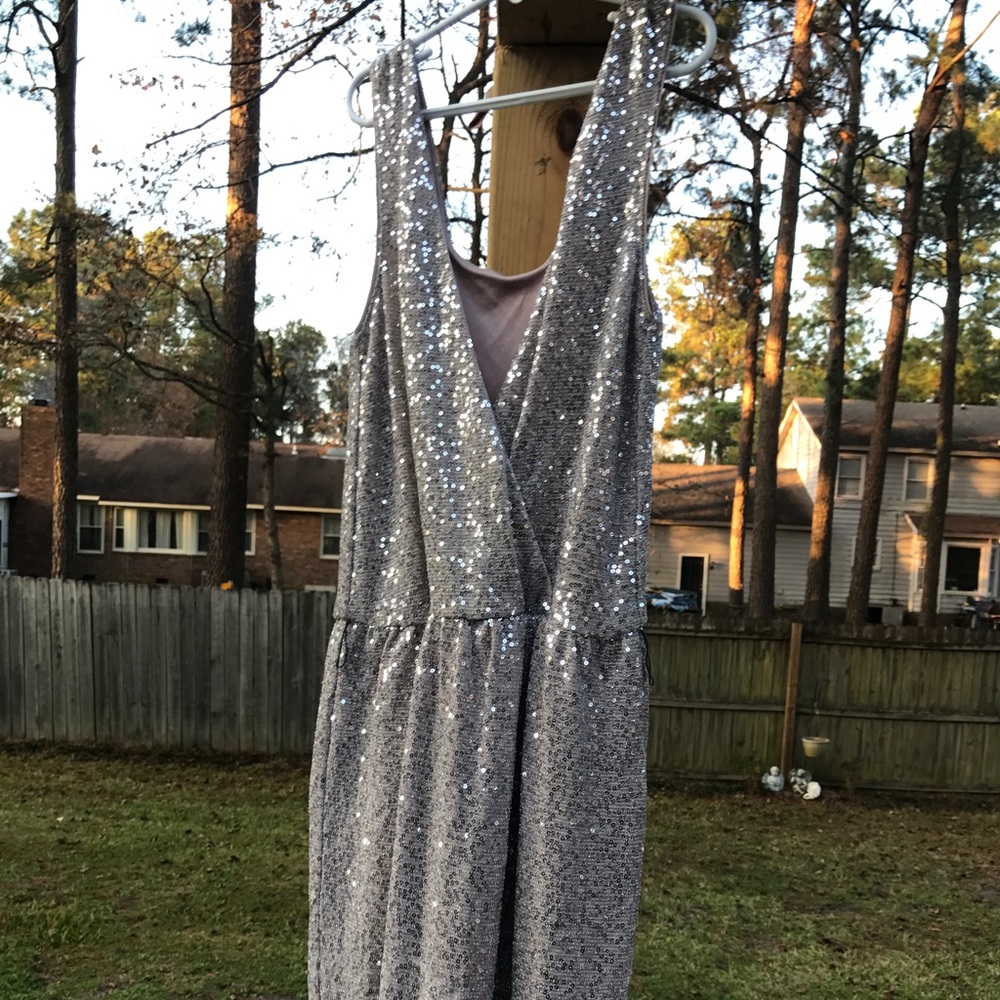 Express Sequin Cocktail Dress