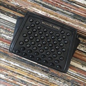 Michael Kors studded Selma mini messenger