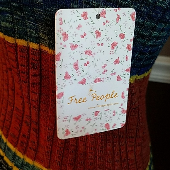 Free People Off the Shoulder Sweater Top - Picture 3 of 8