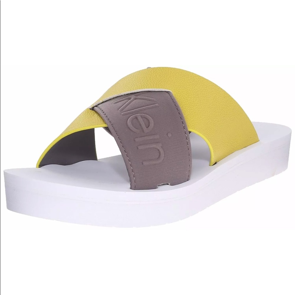 Cute! & Cool! 😎Calvin Klein Sandals/ Slides💕