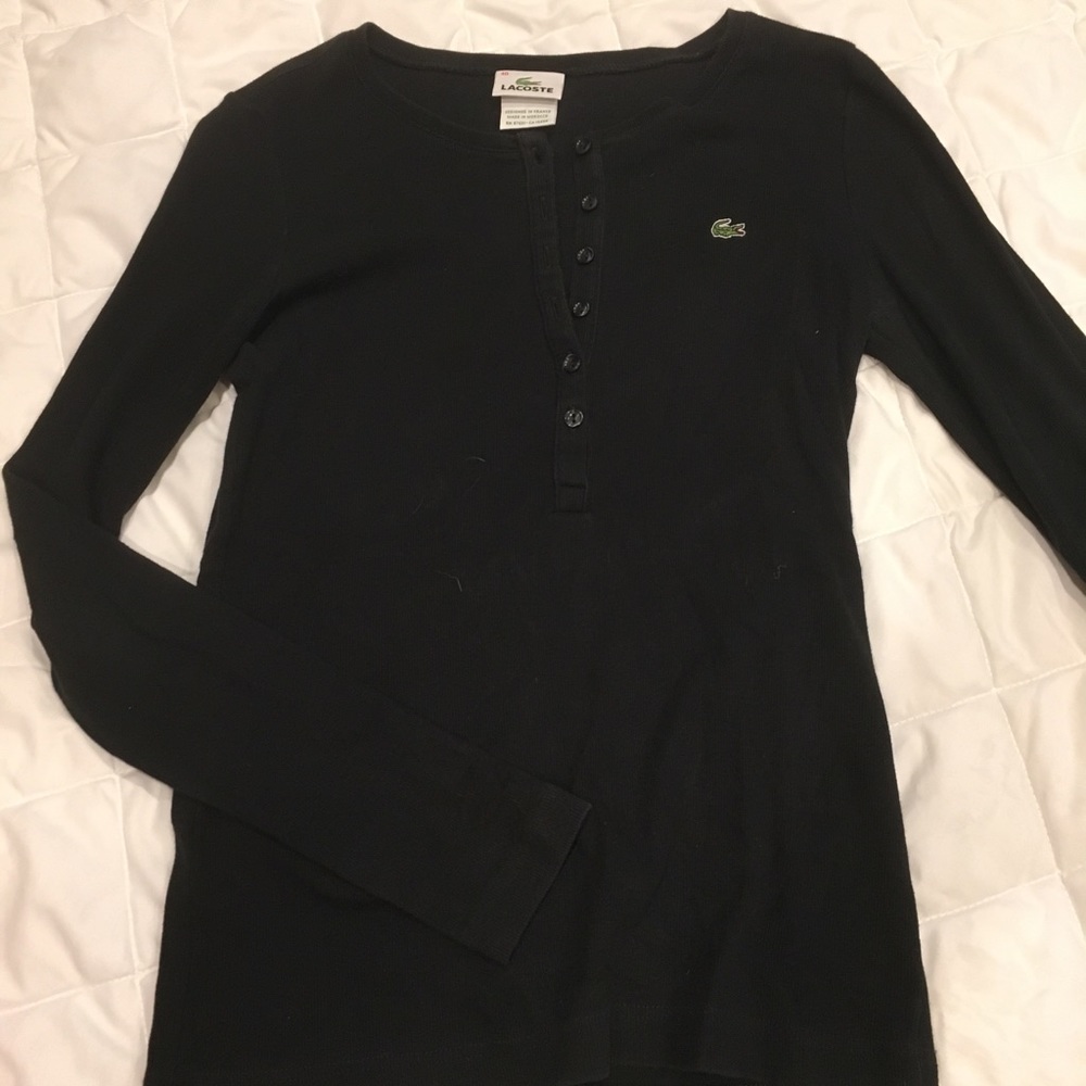 Lacoste long sleeved tee