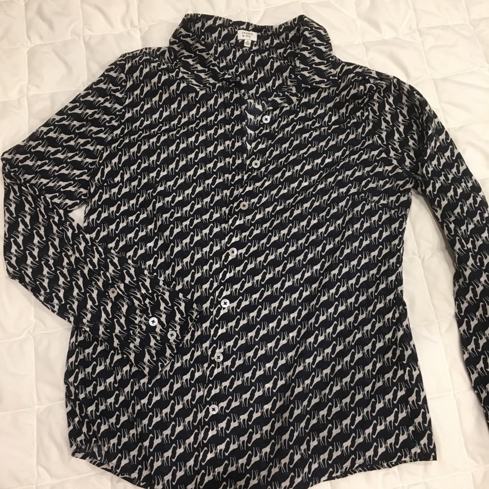 Giraffe oxford button-down