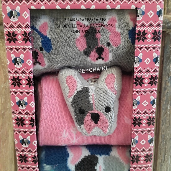 French Bulldog socks for Women (3 pair) - Picture 8 of 8