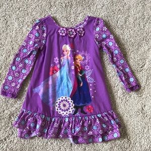 Girls Disney Frozen Night Gown Size 2
