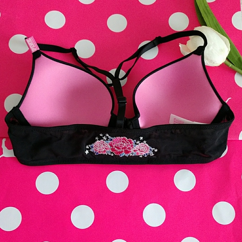 Size 34B PINK VICTORIA'S SECRET PUSH-UP BRA. - Picture 4 of 5