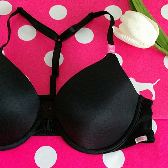 Size 34B PINK VICTORIA'S SECRET PUSH-UP BRA. - Picture 3 of 5