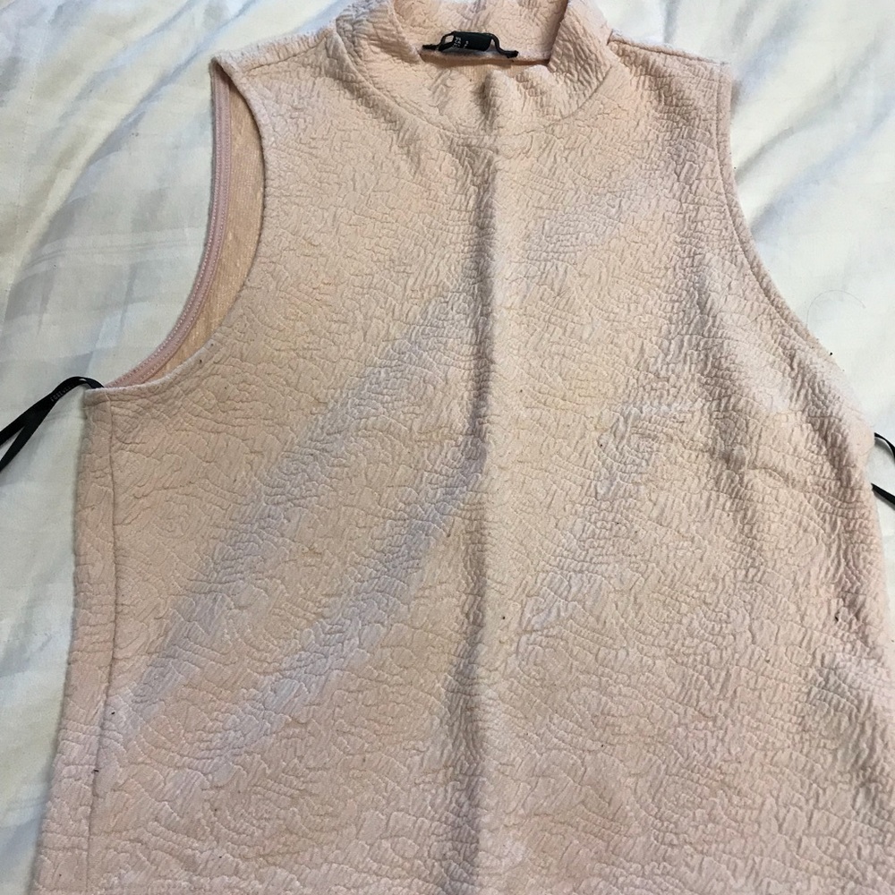 F21 high neck crop top