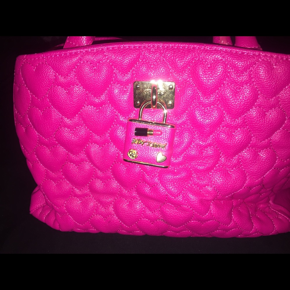 Betsy Johnson Pink Tote Bag