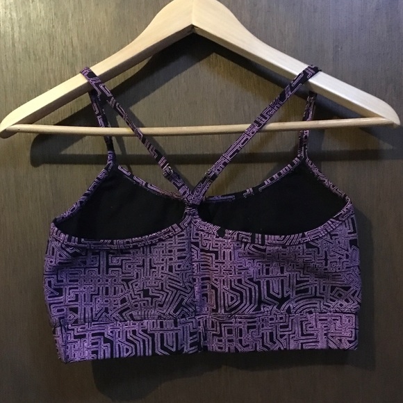 P.E.A.C.E Yoga Top L NWOT black and pink - Picture 3 of 3