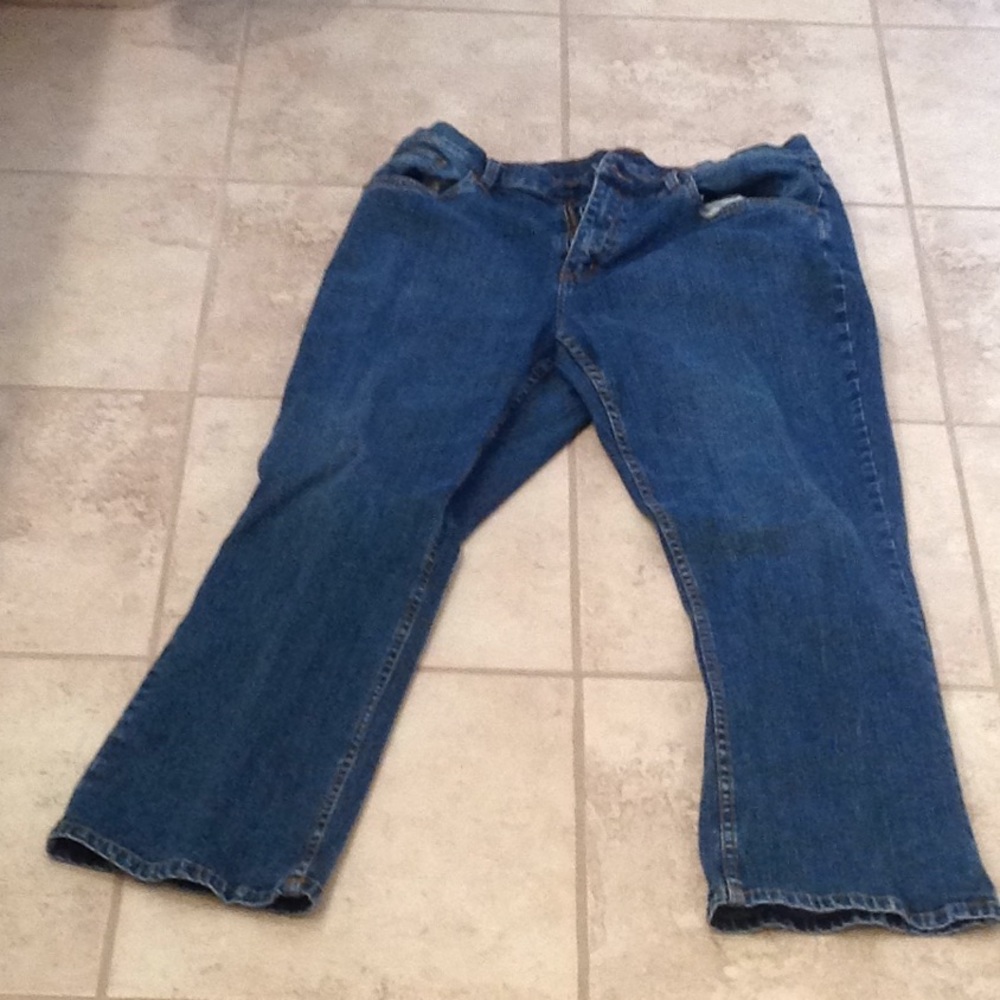 Nice blue LL Bean jeans