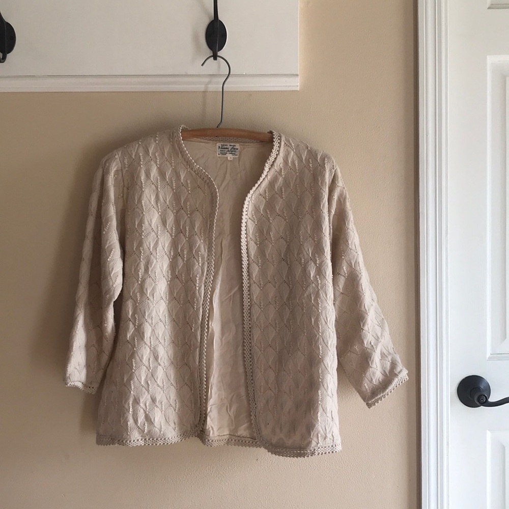 Vintage Vienna Lace women’s cardigan