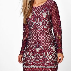 Heather Crochet bodycon dress