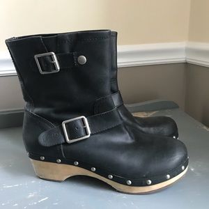 Lucky Brand Motorcycle Clog Boots - Size 9/ 39