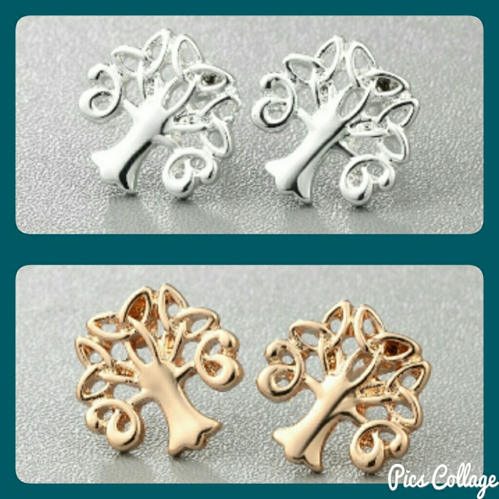 Celtic Knot Tree of Life Earrings