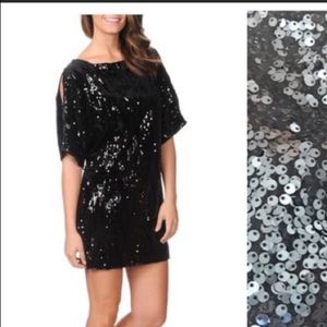 Cachet SILVER Sequin Dress
