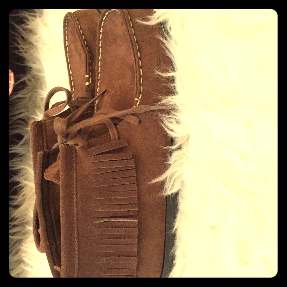 💜American eagle fringe shoes!FINAL OFFER NWOT